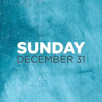 Sunday, December 31